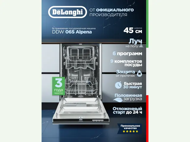 Фото товара DeLonghi DDW 06S Alpena